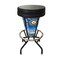 Holland Bar Stool Co Lighted U.S. Navy 30" Swivel Bar Stool L500030NavyBlkVinyl - alternate 1